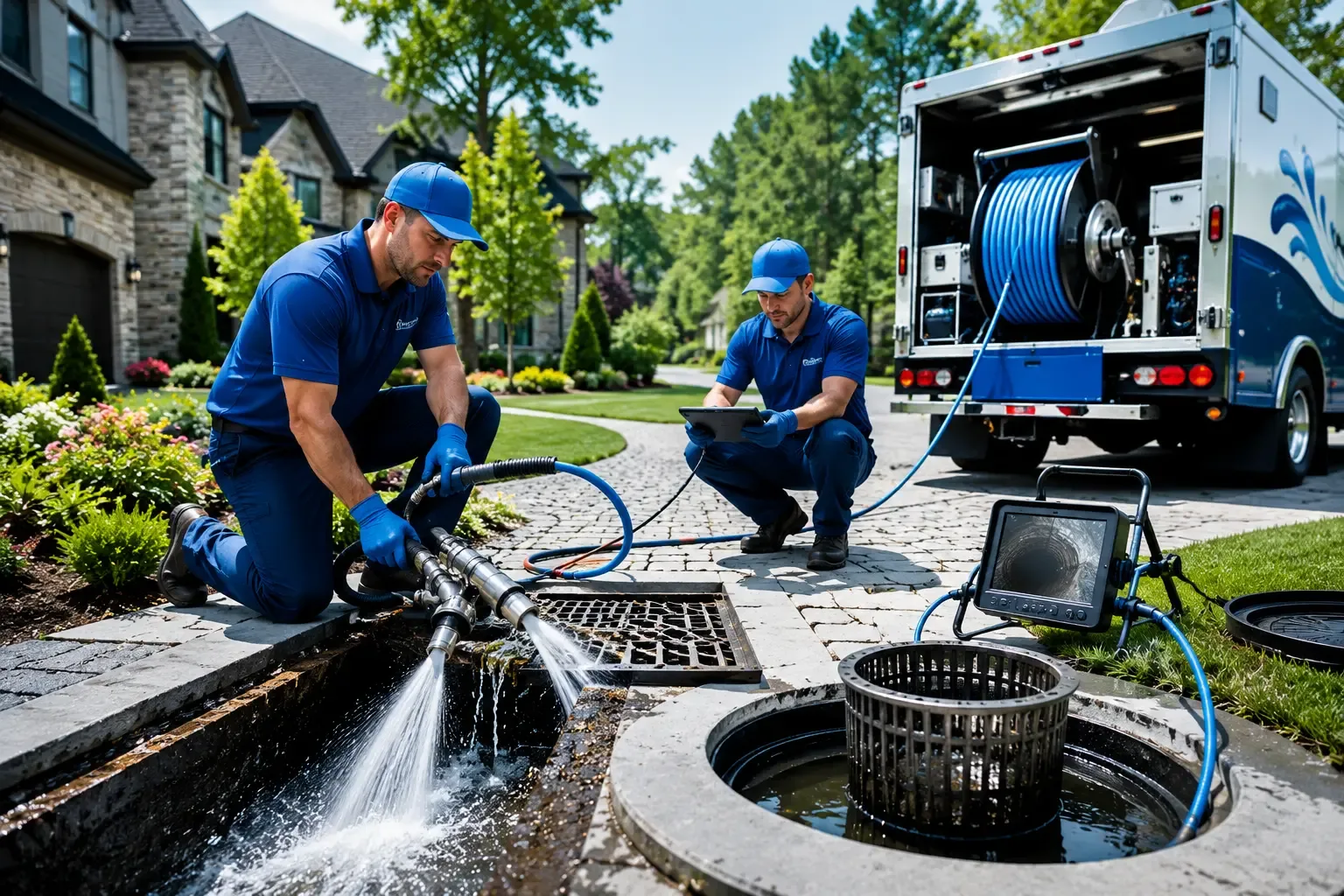 Local outdoor drain cleaning professionals in Sterling, OK